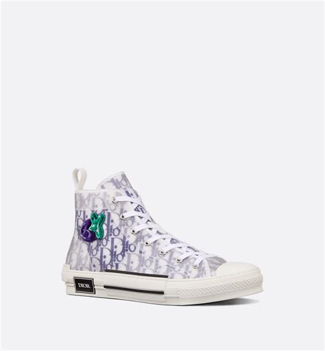 b23 dior and kenny scharf high-top sneaker|B23 DIOR AND KENNY SCHARF High.